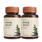 Pack Ginseng Siberiano 30+30 cápsulas, Alevia