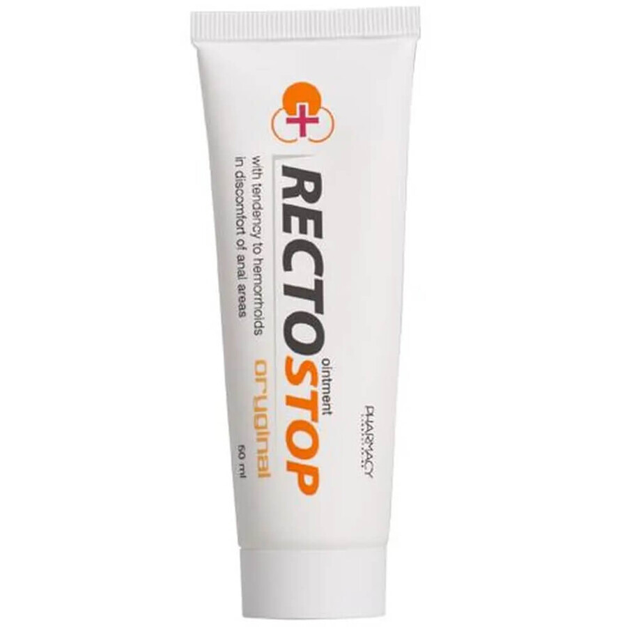 Unguent pentru hemoroizi Rectostop Original, 50 ml, Pharmacy Laboratories