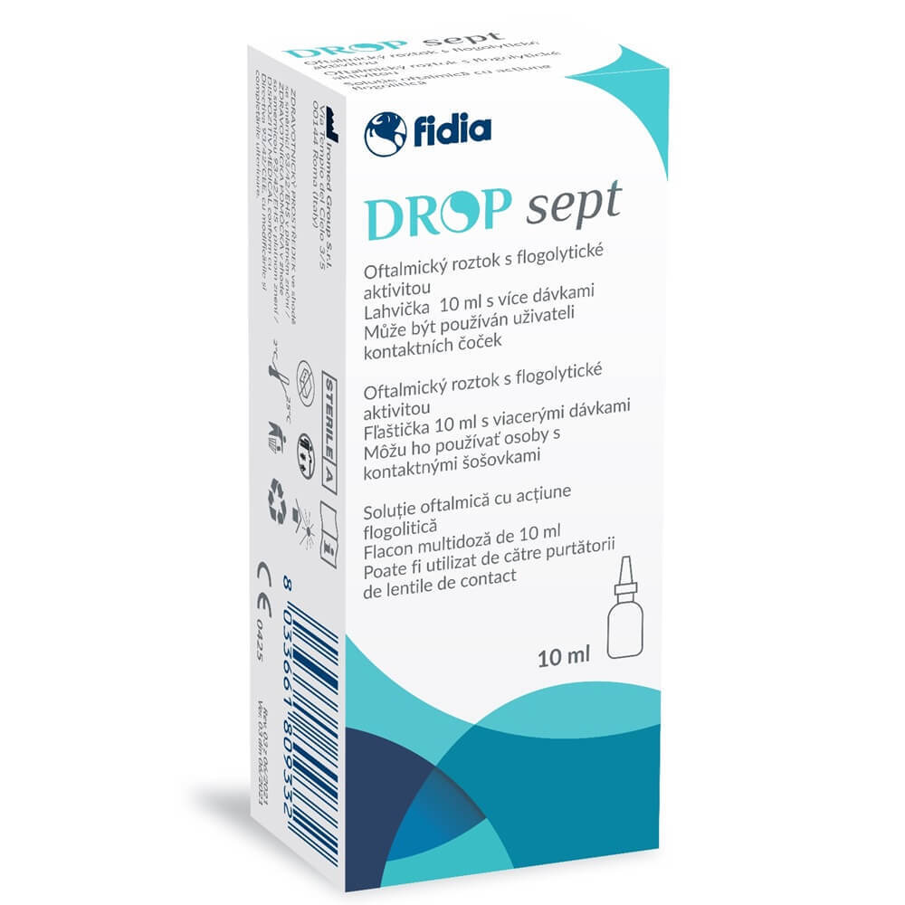 Solutie oftalmica Dropsept, 10 ml, Fidia Farmaceutici