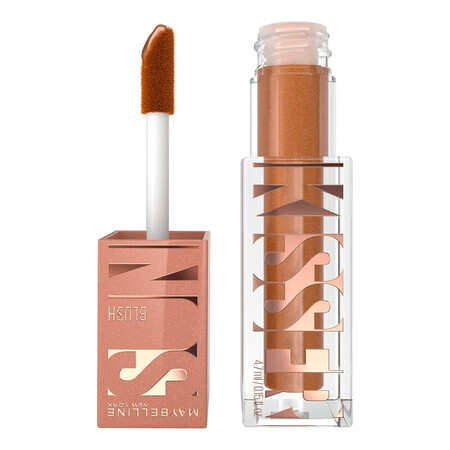 Colorete con textura líquida New York Sunkisser, 11 Electric Bronze On Maybelline, 4,7 ml, Maybelline