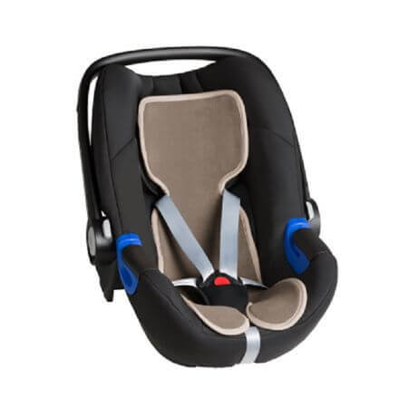 Protectie antitranspiratie pentru scaun auto 3D Mesh Grupa 0, Maro Earth, + 0 luni, Air Cuddle