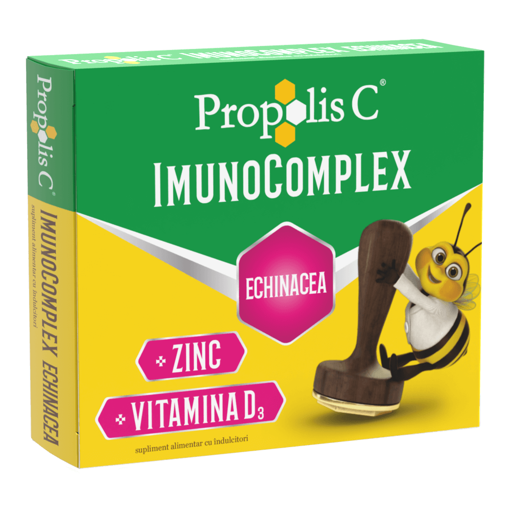 Propolis C Echinacea Imunocomplex, 20 comprimate, Fiterman
