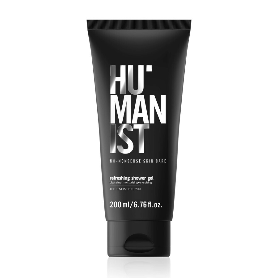 Gel douche vivifiant pour hommes, 200 ml, Humanist