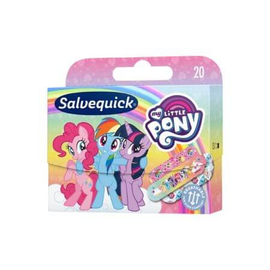 Plasturi pentru copii My little pony, 20 bucati, Salvequick