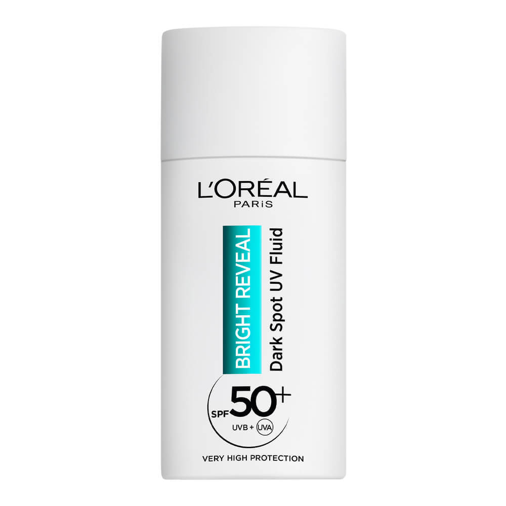 Crema fluida impotriva petelor pigmentare cu SPF 50+ Bright Reveal, 50 ml, Loreal Paris