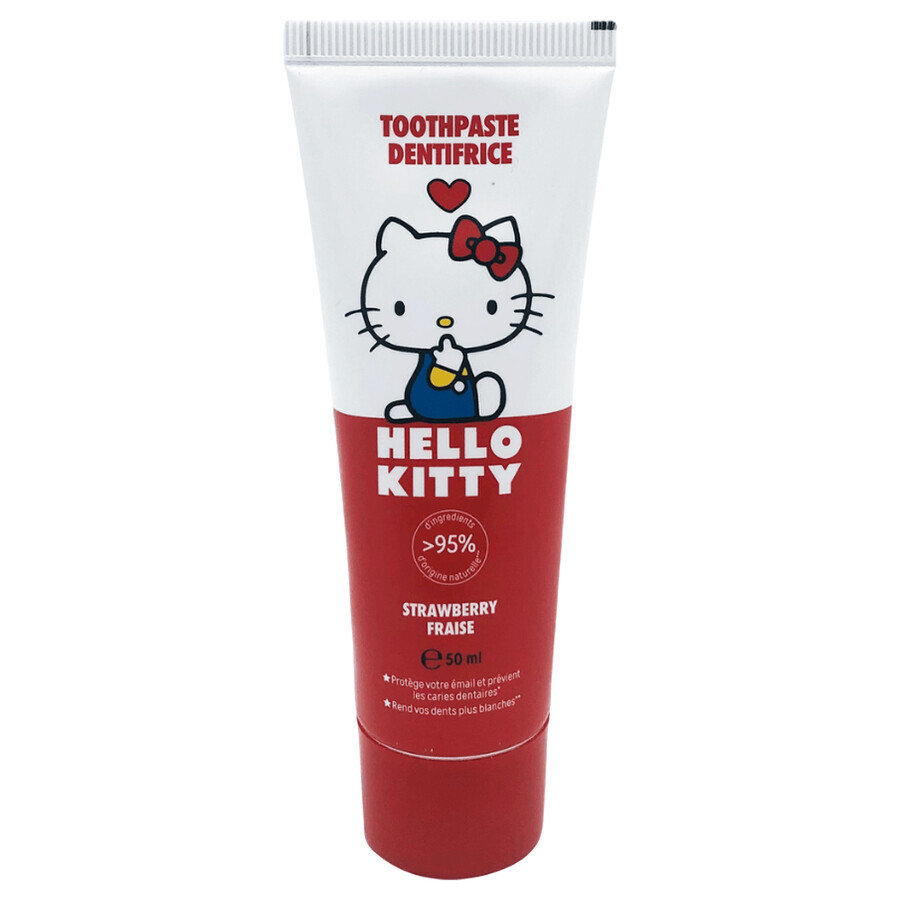 Pasta de dinti pentru copii Hello Kitty, + 6 ani, 50 ml, Take Care