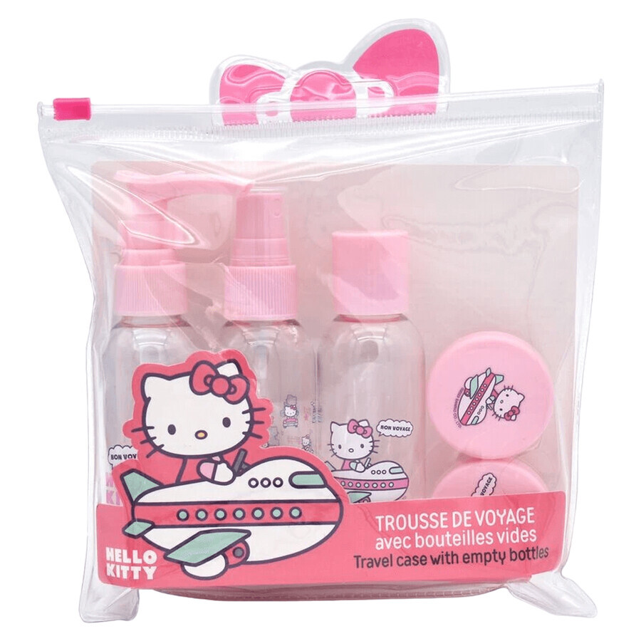 Set recipeiente de calatorie pentru copii Hello Kitty, 1 bucata, Take Care