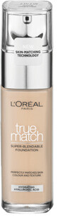 Loreal Paris True Match fond de ten 2.D/W Golden Almond, 30 ml