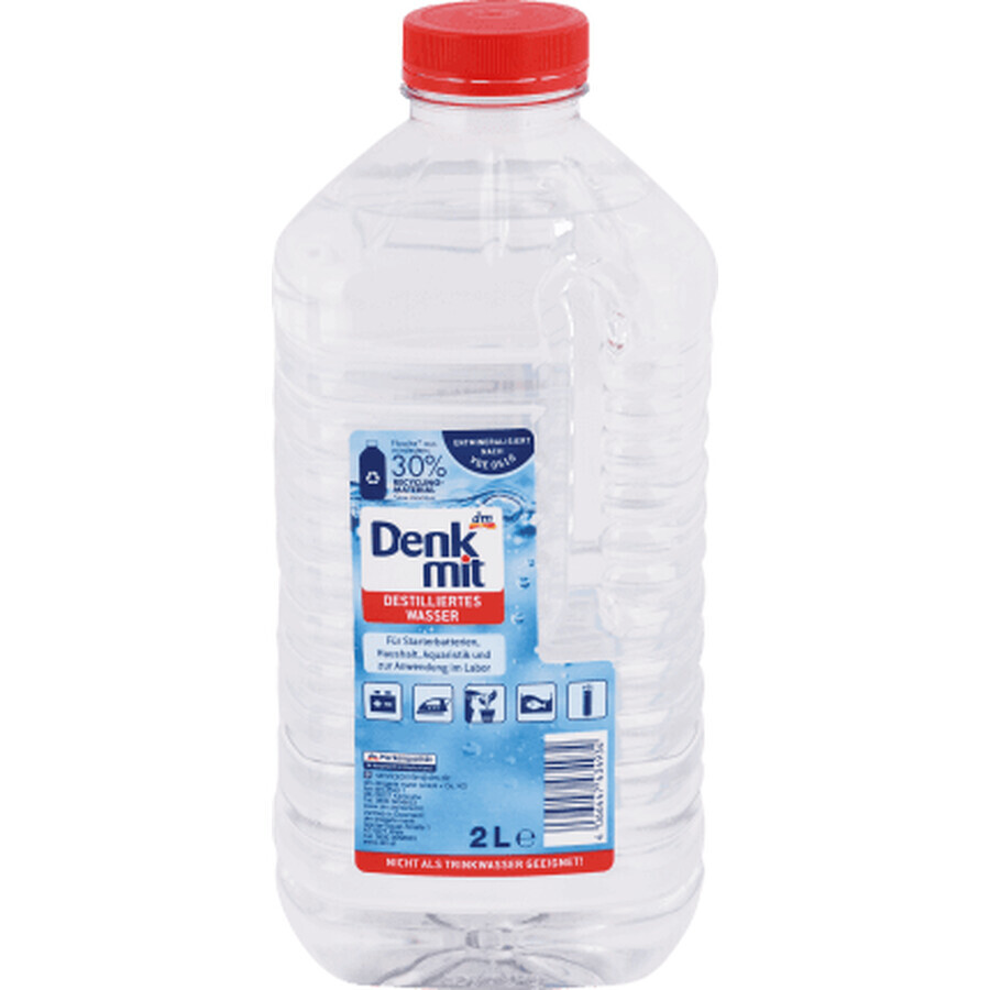 Denkmit Apă distilată, 2 l