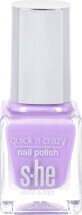 She colour&amp;style Ojă quick&#39;n crazy 323/815, 7 ml