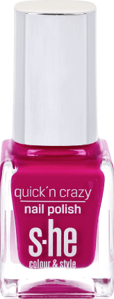 She colour&style Ojă quick\'n crazy 323/818, 7 ml