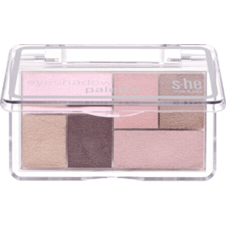 She colour&amp;style Palette di ombretti 185/015, 9 g