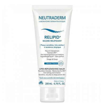 Balsam relipidant Relipid+ Neutraderm, 200 ml, Gilbert