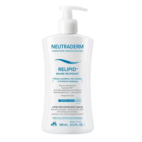 Balsam relipidant Relipid+ Neutraderm, 400 ml, Gilbert