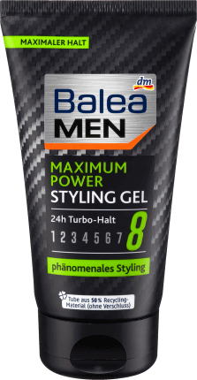 Balea MEN Gel de păr cu fixare maximă, 150 ml