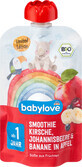 Babylove Smoothie (mere, banane, cireșe, coacăze roșii), 100 g