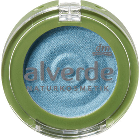 Alverde Naturkosmetik Fard de pleoape mono Nr. 12 Aquatic Blue, 3,1 g