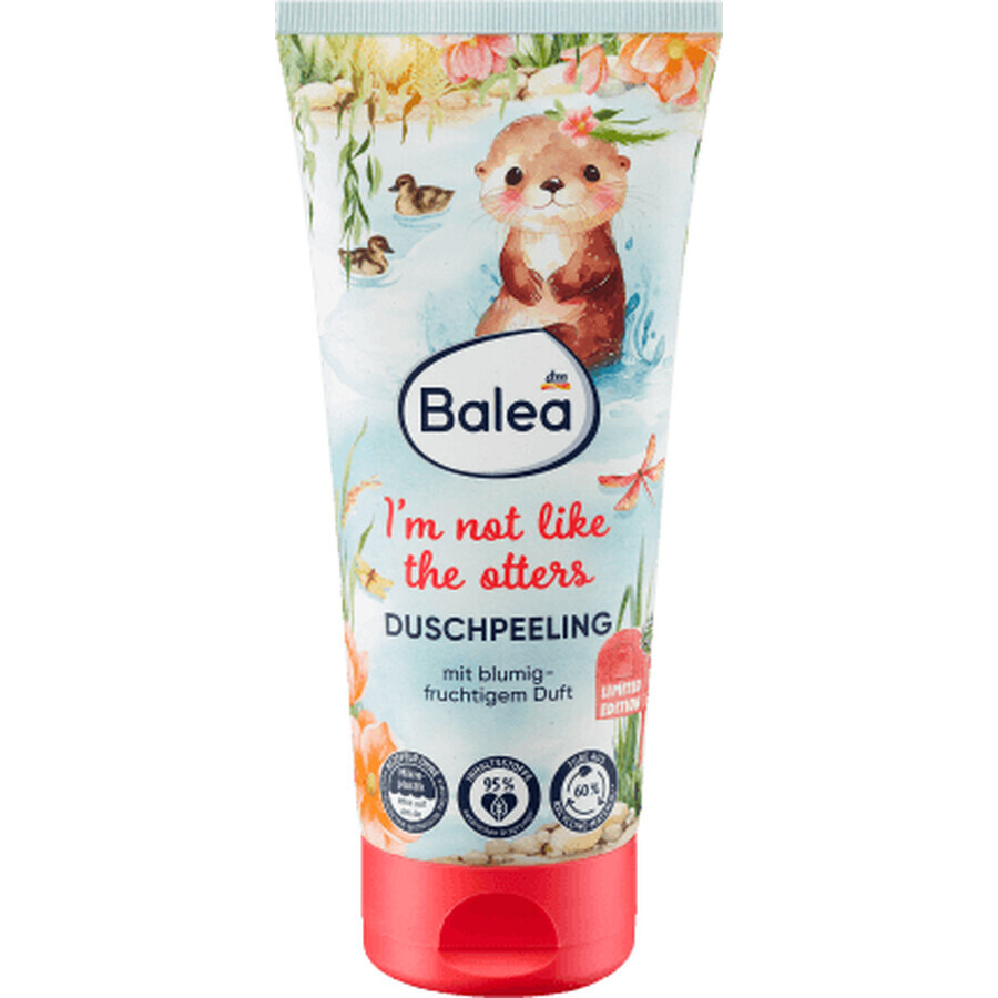 Balea Body Scrub Ik ben niet zoals de otters, 200 ml