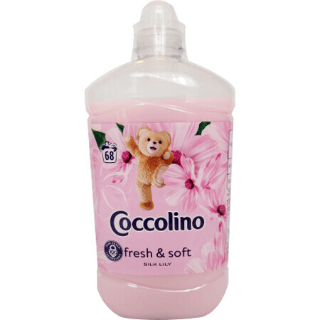 Coccolino Balsam de rufe Silk Lily 68 spălări, 1,7 l