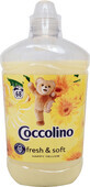 Coccolino Balsam de rufe Happy Yellow 68 spălări, 1,7 l