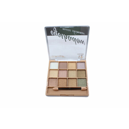 Paleta farduri de ochi, Gulflower, Eyeshadow Matte Shimmer, 12 culori, 03