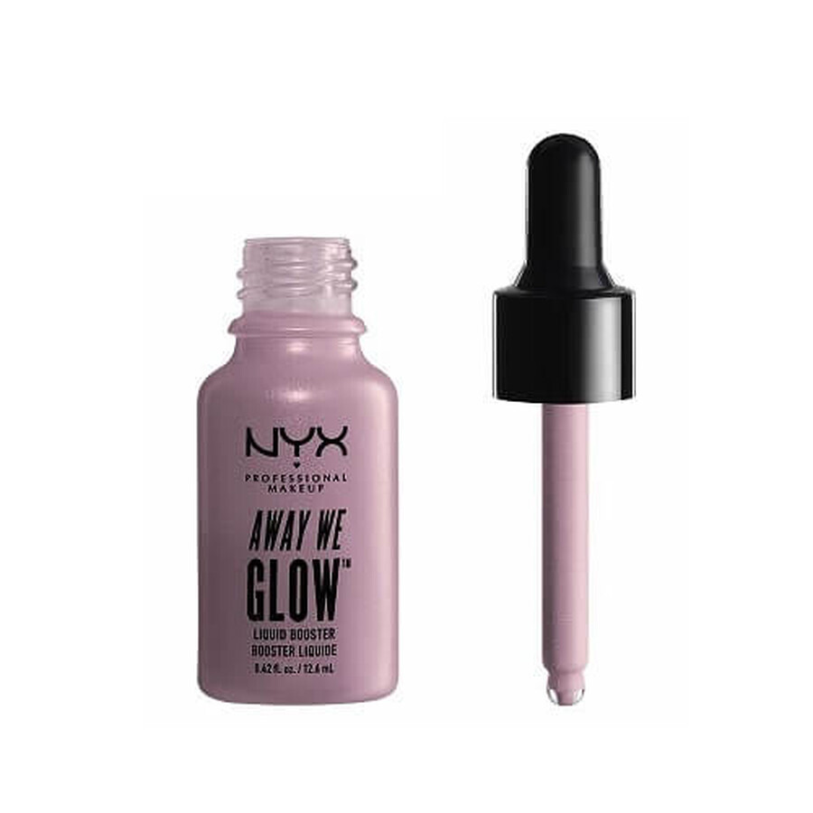 Iluminator lichid, NYX, Away We Glow, Liquid Booster Snatched, 12.6 ml