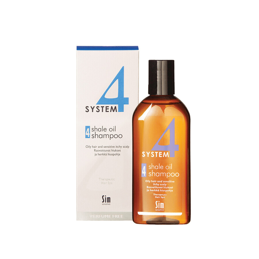 Sampon cu kerogen pentru scalp seboreic sensibil si iritat System 4, 215 ml, Sim Sensitive