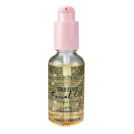 Facial oil with gold particles and hyaluronic acid, Technic Gold Elixir Facial Oil, 30 ml