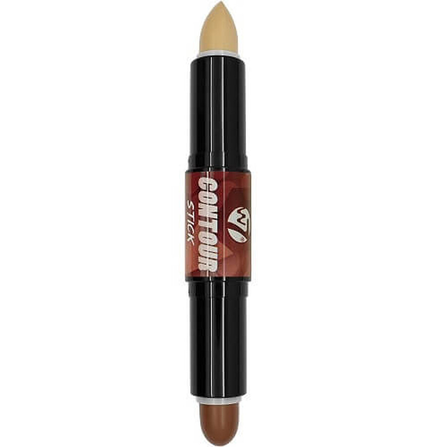 Baton contur si iluminator, W7, Contour Stick, Medium/Deep