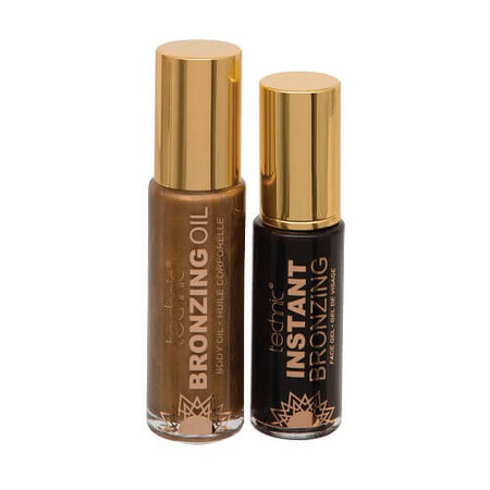 Coffret huile et gel autobronzant, Technic, Be Bronzed, Duo bronzant