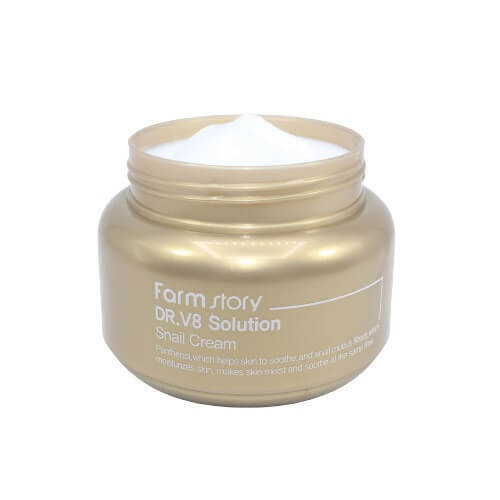 Crema de fata, Farm Story, Snail Cream, cu extract de melc, 100 g