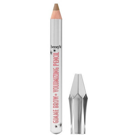 Creion Sprancene, Benefit, Gimme Brow Volumizing Pencil, 3 Warm Light Brown, Mini