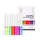 Set Tus Lichid Colorat, Derol, Colorful Fluorescent Eyeliner, 8 Tusuri Ochi