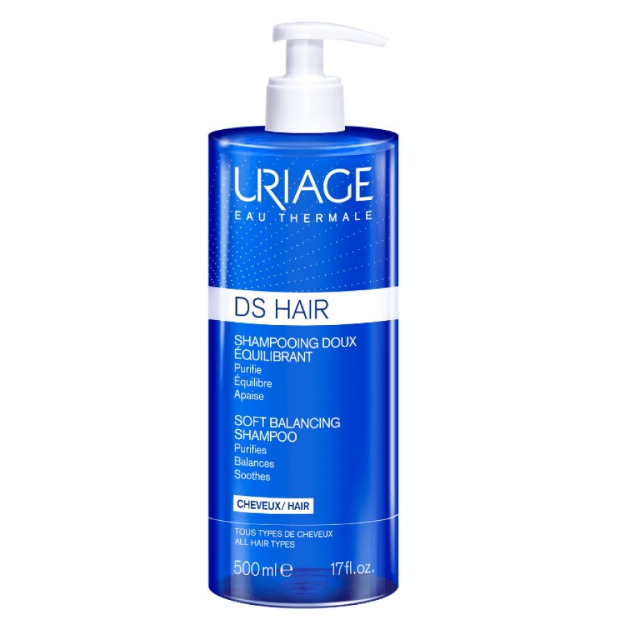Sampon reechilibrant D.S. Hair, 500 ml, Uriage recenzii