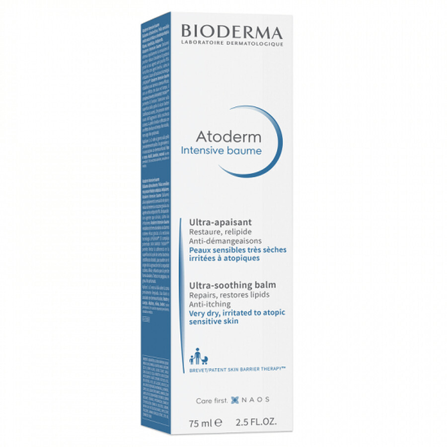 Bioderma Atoderm Intensive Soothing Restructuring Balm for Atopic Skin 75 ml