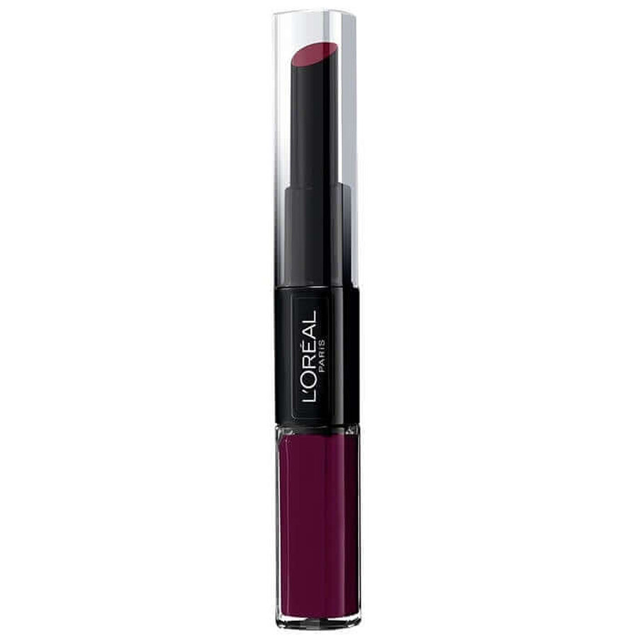 Long-lasting lipstick Loreal Infallible with 2 ends Shade 217 Eternal Vamp