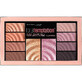 Paleta fard si iluminator Maybelline Total Temptation, 10 culori