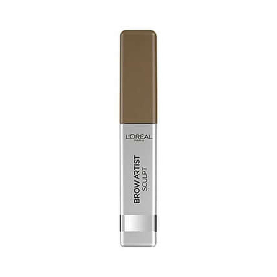 Gel pentru Sprancene Loreal Brow Artist Sculpt, Nuanta 02 Brunette