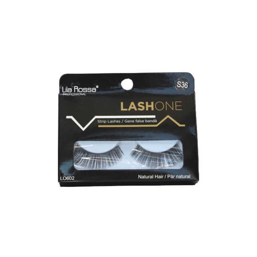 Gene False Din Par Natural, Lila Rossa, LashOne, S36