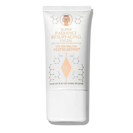 Exfoliant, Charlotte Tilbury, Super Radiance Resurfacing Facial, 50 ml