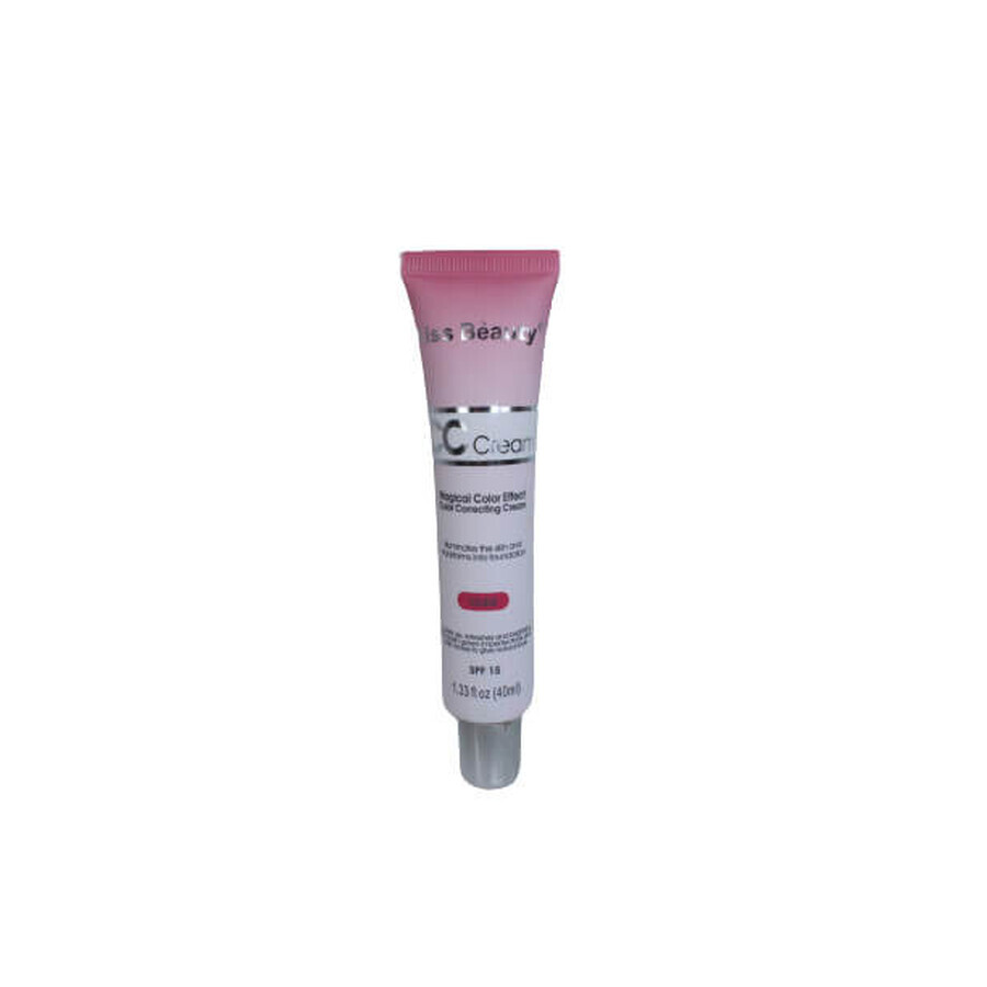 Crema corectoare iluminatoare, Kiss Beauty, CC Cream, CC03, 40 ml