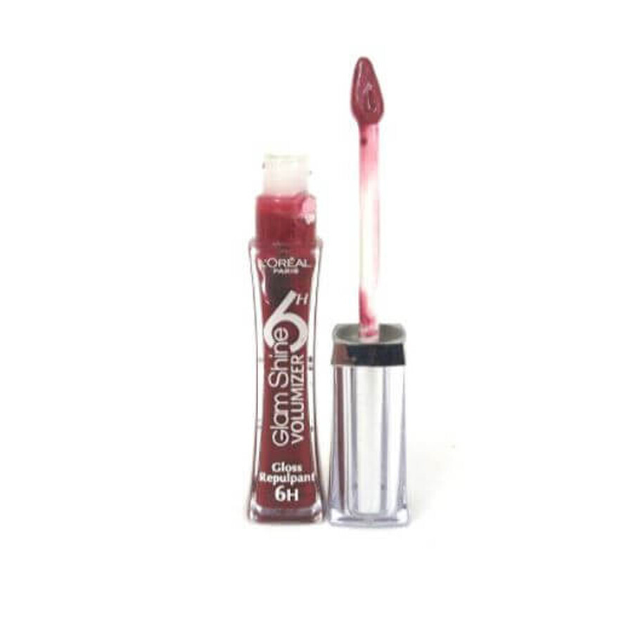 Luciu de buze / gloss buze Loreal Glam Shine, Nuanta 506 Endless Carmine