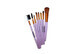 Pensule machiaj, Makeup Brush, 8 pensule Lila