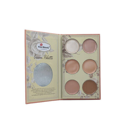 Paleta Contur Kiss Beauty, Nr 1