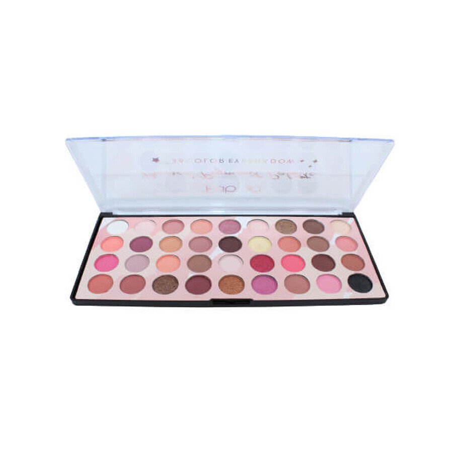 Paleta farduri de ochi Fabbla, Pressed Pigment Palette, 36 Colors Eyeshadow