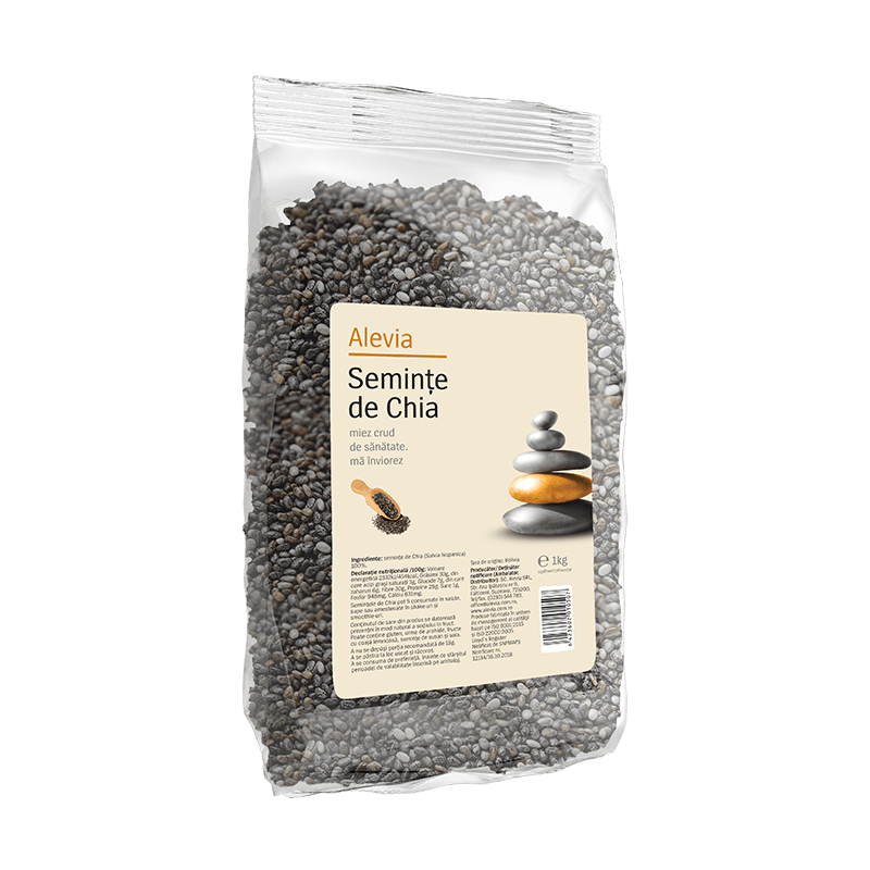 la ce sunt bune semințele de chia Seminte de Chia, 1000 g, Alevia