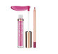 Set ruj si creion de buze, Ushas, Lip Gloss Lip Pencil, 06