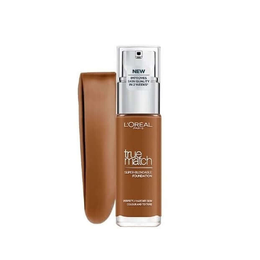 Fond de ten, Loreal, True Match Super Blendable Foundation, 9R/9C Deep Cool, 30 ml