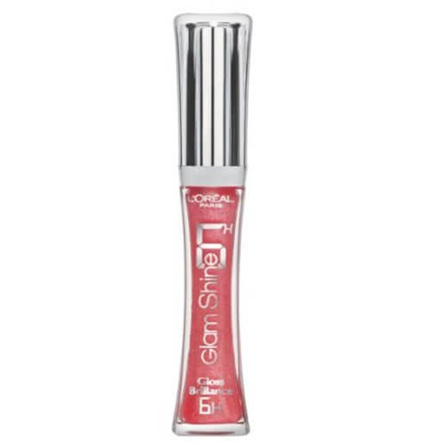 Luciu de buze, Loreal, Glam Shine, Nuanta 114 Tempting Pink