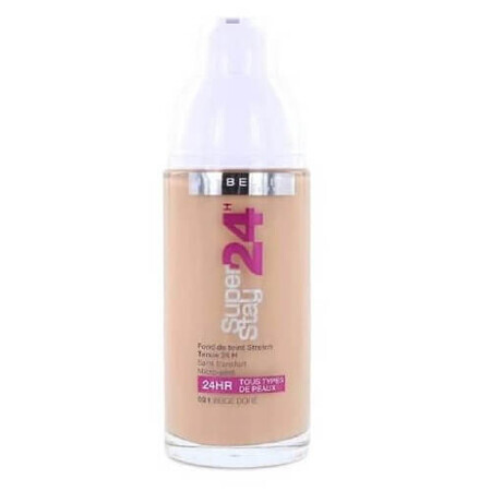 Fond de ten, Maybelline, Superstay 24 H Micro-Flex, 021 Beige Dore, 30 ml